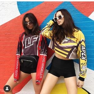 LF Motorsport Crop Top long sleeve. Size S